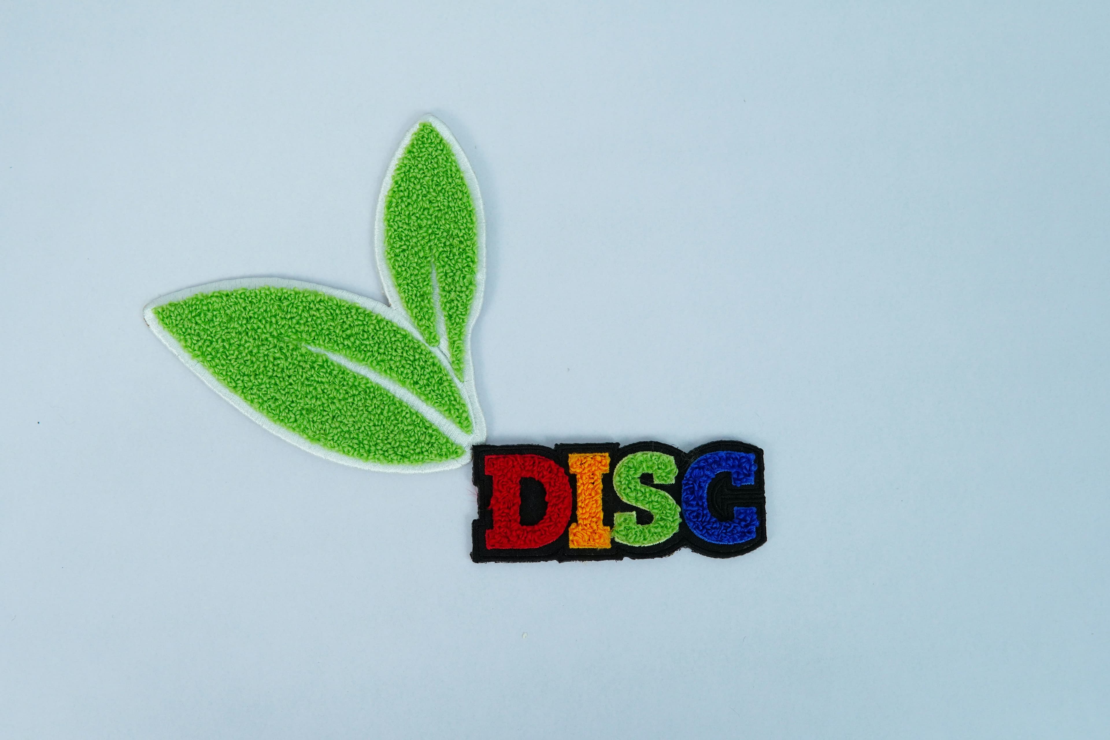 DISC embroidered patch
